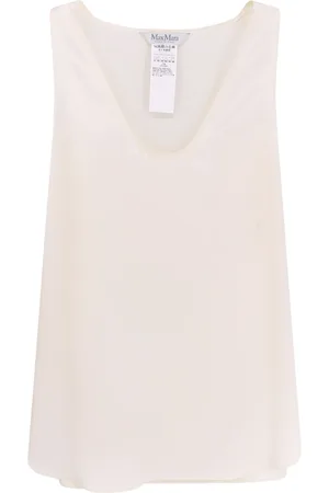 Max Mara Damen, Oberteile, Weiß, MGröße: