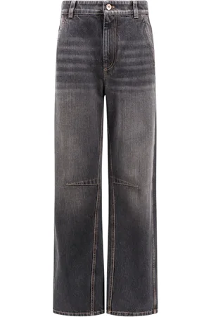 Brunello Cucinelli Damen, Jeans, Schwarzk, MGröße: