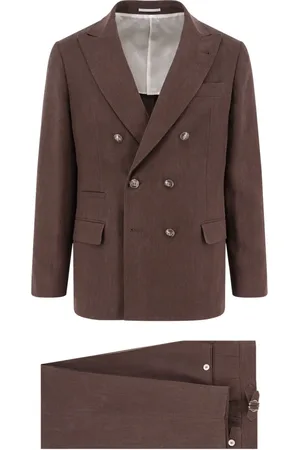 Brunello Cucinelli Herren, Anzüge, Braun, MGröße: