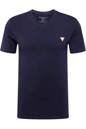 Guess Herren, Oberteile, Blau, 2XLGröße: