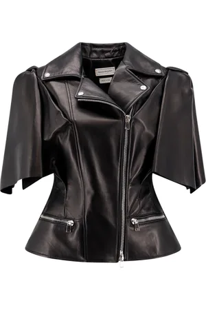 Alexander McQueen Damen, Jacken, Schwarzk, SGröße: