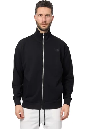 John Richmond Herren, Sweatshirts & Hoodies, Schwarzk, XLGröße: