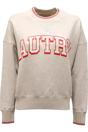 Autry Damen, Sweatshirts & Hoodies, Grau, LGröße: