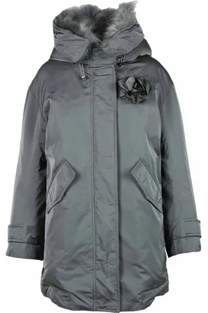 ERMANNO SCERVINO Damen, Mäntel, Grau, SGröße: