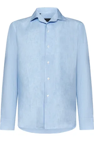 BRIONI Herren, Shirts, Blau, LGröße: