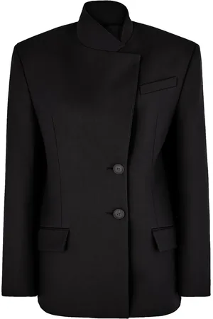 The Attico Damen, Jacken, Schwarzk, MGröße: