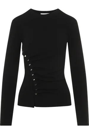 Paco rabanne Damen, Oberteile, Schwarzk, 2XSGröße: