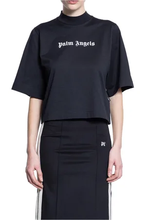 Palm Angels Damen, Oberteile, Schwarzk, SGröße: