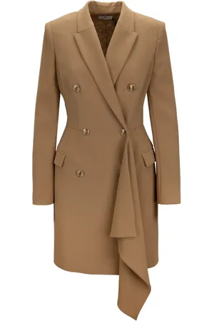 Elisabetta Franchi Damen, Mäntel, Braun, MGröße: