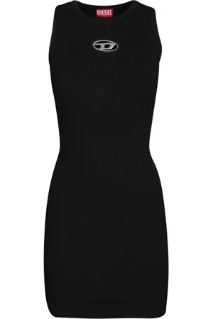 Diesel Damen, Kleider, Schwarzk, LGröße: