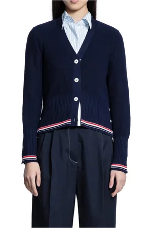 Thom Browne Damen, Strickwaren, Blau, MGröße:
