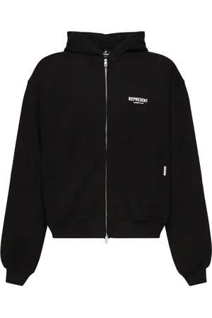 Represent Herren, Sweatshirts & Hoodies, Schwarzk, SGröße: