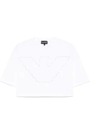 Emporio Armani Damen, Oberteile, Weiß, SGröße: