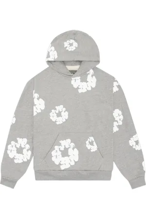 DENIM TEARS Herren, Sweatshirts & Hoodies, Grau, MGröße: