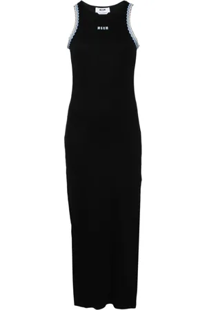 Msgm Damen, Kleider, Schwarzk, MGröße: