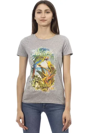 Trussardi Damen, Oberteile, Grau, MGröße:
