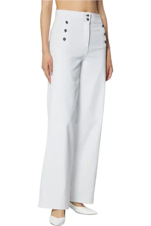 Silvian Heach Damen, Jeans, Weiß, W25Größe: