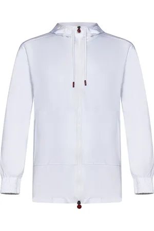 Kiton Herren, Sweatshirts & Hoodies, Weiß, MGröße: