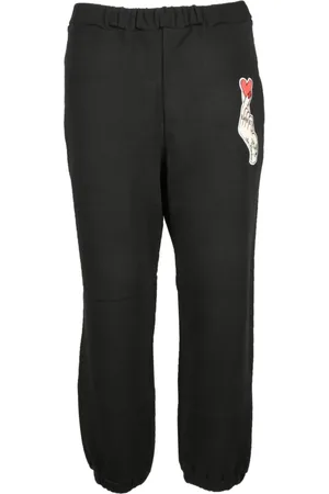 Moschino Damen, Hosen, Schwarzk, SGröße: