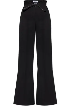 Alexander McQueen Damen, Hosen, Schwarzk, SGröße: