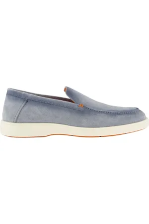 santoni Herren, Schuhe, Blau, 43 1/2 EUGröße: