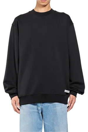 LANEUS Herren, Sweatshirts & Hoodies, Schwarzk, MGröße: