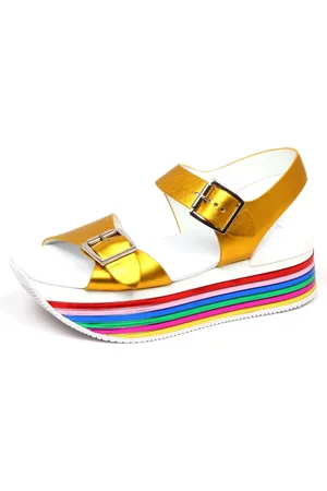 Hogan Damen, Schuhe, Gelb, 37 1/2 EUGröße: