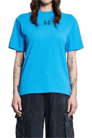 44 Label Group Damen, Oberteile, Blau, SGröße: