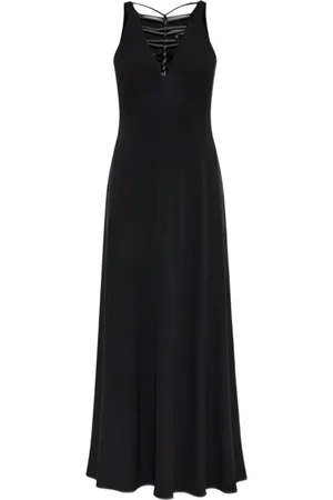 Emporio Armani Damen, Kleider, Schwarzk, SGröße: