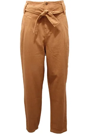 Twin-Set Damen, Jeans, Braun, MGröße: