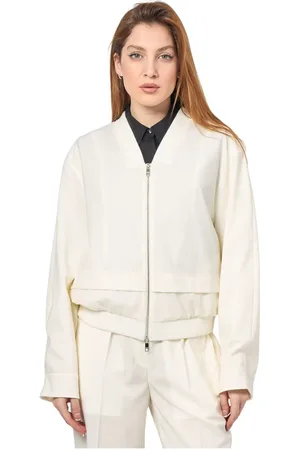 HUGO BOSS Damen, Jacken, Weiß, 2XSGröße: