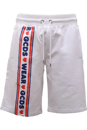 GCDS Herren, Shorts, Weiß, LGröße: