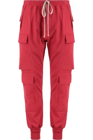 Rick Owens Herren, Hosen, Rot, SGröße: