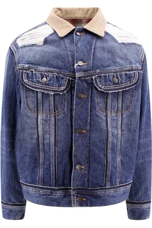 Maison Margiela Herren, Jacken, Blau, SGröße: