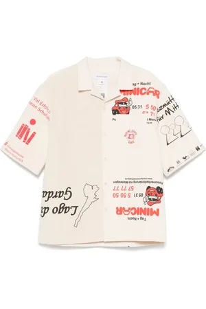 Marine Serre Herren, Shirts, Mehrfarbig, SGröße: