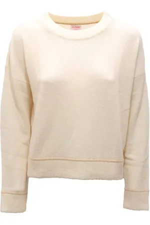 sun68 Damen, Sweatshirts & Hoodies, Weiß, SGröße: