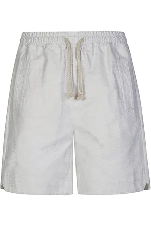 ELEVENTY Herren, Shorts, Weiß, LGröße: