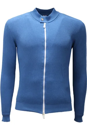 ELEVENTY Herren, Strickwaren, Blau, XSGröße: