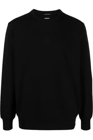 C.P. Company Herren, Sweatshirts & Hoodies, Schwarzk, LGröße: