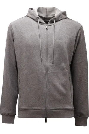 Emporio Armani Herren, Sweatshirts & Hoodies, Grau, SGröße: