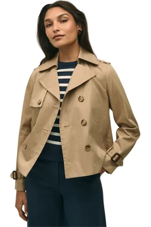 Brooks Brothers Damen, Mäntel, Braun, LGröße: