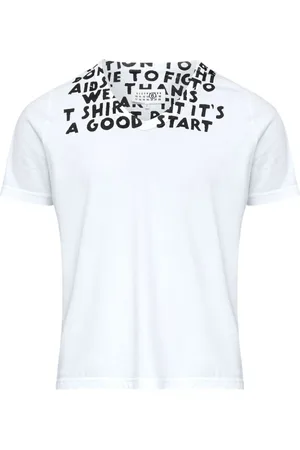 Maison Margiela Herren, Oberteile, Weiß, SGröße:
