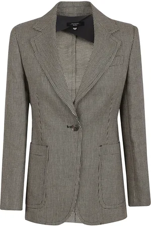 Max Mara Damen, Jacken, Schwarzk, 3XSGröße: