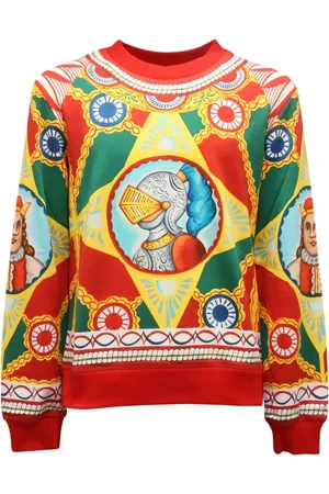 Dolce & Gabbana Herren, Sweatshirts & Hoodies, Mehrfarbig, MGröße: