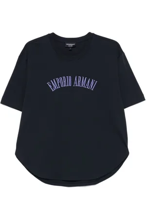 Emporio Armani Damen, Oberteile, Blau, XLGröße:
