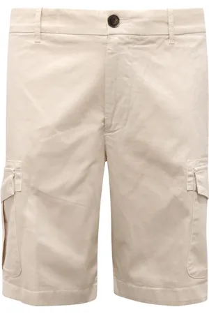 ELEVENTY Herren, Shorts, Weiß, W33Größe: