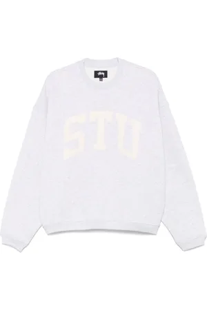 STUSSY Herren, Sweatshirts & Hoodies, Grau, MGröße: