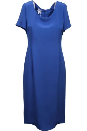 Emporio Armani Damen, Kleider, Blau, MGröße: