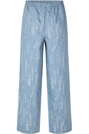 Lollys Laundry Damen, Hosen, Blau, XLGröße: