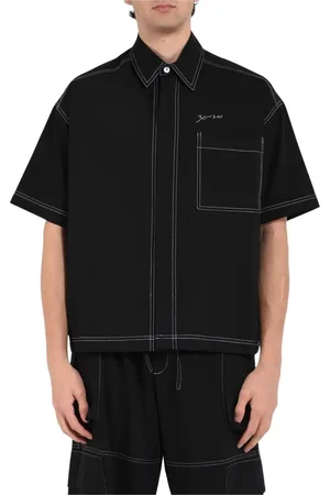BONSAI Herren, Shirts, Schwarzk, MGröße:
